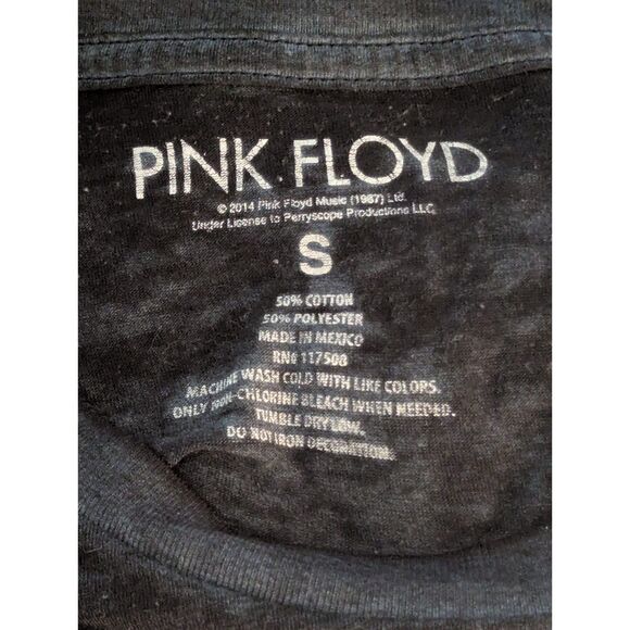 Pink Floyd Dark Side of the Moon T-Shirt Black Small S Prism Graphic Band Tee - Picture 3 of 6